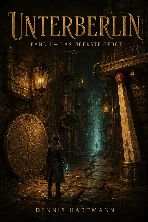 Buchcover: Unterberlin — Band 1: Das Oberste Gebot, von Dennis Hartmann