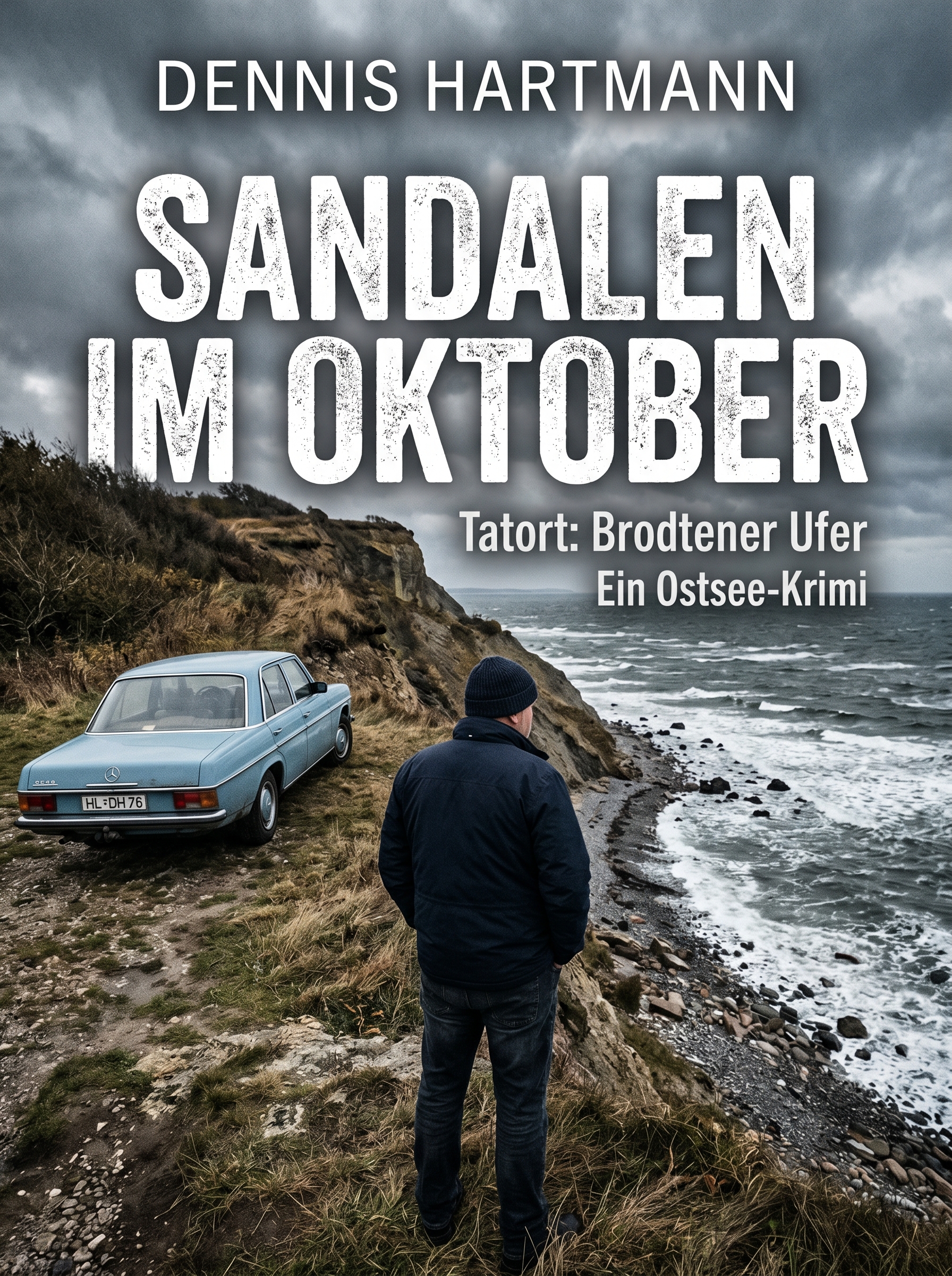 Buchcover: Sandalen im Oktober — Ein Ostsee-Krimi von Dennis Hartmann